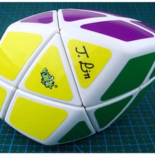 Фирменная Новинка высокого качества lanlan ramp Поворотная rhombohedral головоломка цветная Пирамидка форма гладкое ощущение хорошие Развивающие игрушки для детей подарок для детей