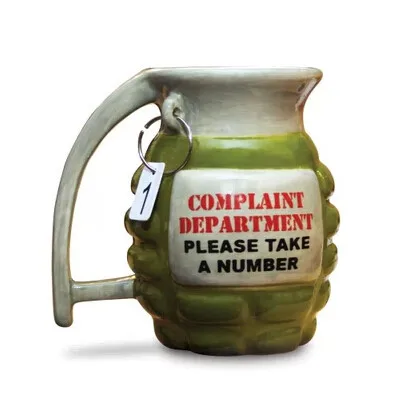 2014 New American MK2 Grenade Mug Shape Ceramic Cup Novelty Tea Coffee Creative gift wholesale Free Shipping | Дом и сад