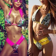 Новое поступление, Женский комплект для бассейна, пуш-ап бюстгальтер с подкладкой, пляжный комплект, купальные костюмы, Очаровательная Женская одежда для плавания, сексуальная одежда