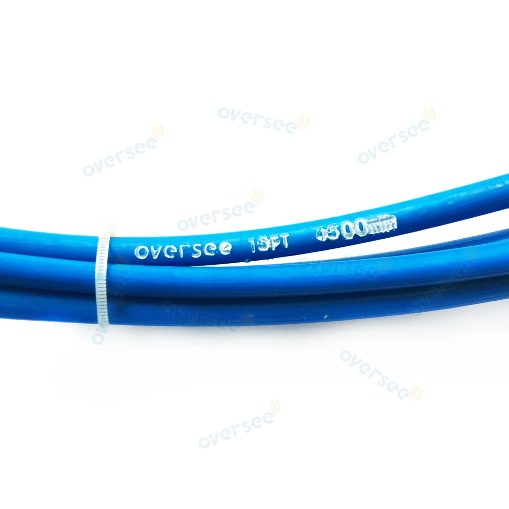 OVERSEE Outboard Throttle Shift Cable Remote Control Box Cable 15Ft For Yamaha Tohatsu Outboard Engine
