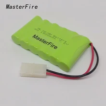 MasterFire Ni-MH 7,2 V AA 1800mAh аккумуляторная батарея NiMH батареи с вилкой