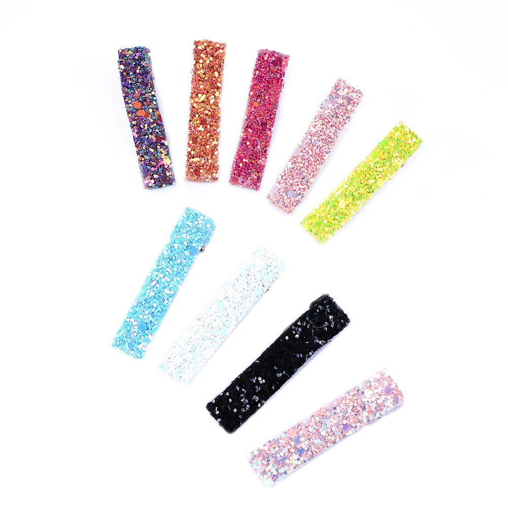 

David accessories glitter Headband Hair Clip diy decoration crafts accessories for girls Children 20piece,DIY handmade,20Yc5288