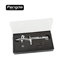 FENGDA BD-208 Аэрограф пистолет живопись для лица тела татуировки ручные инструменты гравитационный Тип подачи дизайн ногтей украшения торта