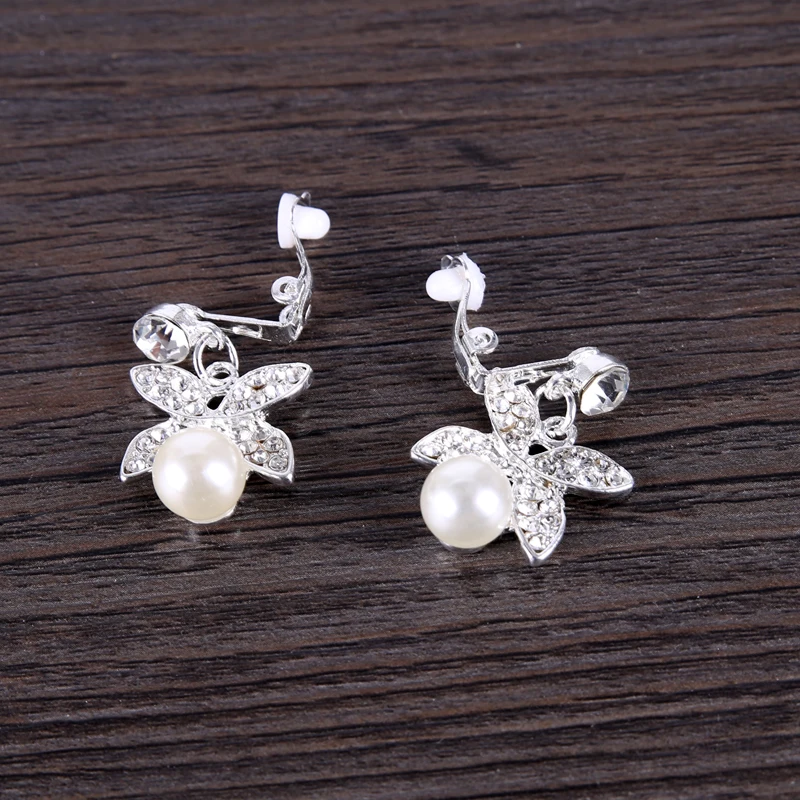 FORSEVEN-Luxury-Simulated-Pearl-Wedding-Jewelry-Set-Silver-Color-Crystal-Bride-Crown-Tiara-Butterf-Necklace-Earring (2)
