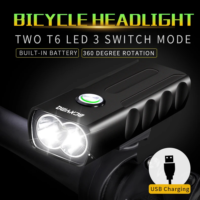 Top 5200 Mah Bicycle Light 1000 Lumen Bike Light Built in Battery USB Charge Aluminum Alloy Cycling Light Waterproof Bike Accessory 12 Top 5200 Mah Bicycle Light 1000 Lumen Bike Light Built in Battery USB Charge Aluminum Alloy Cycling Light Waterproof Bike Accessory 12