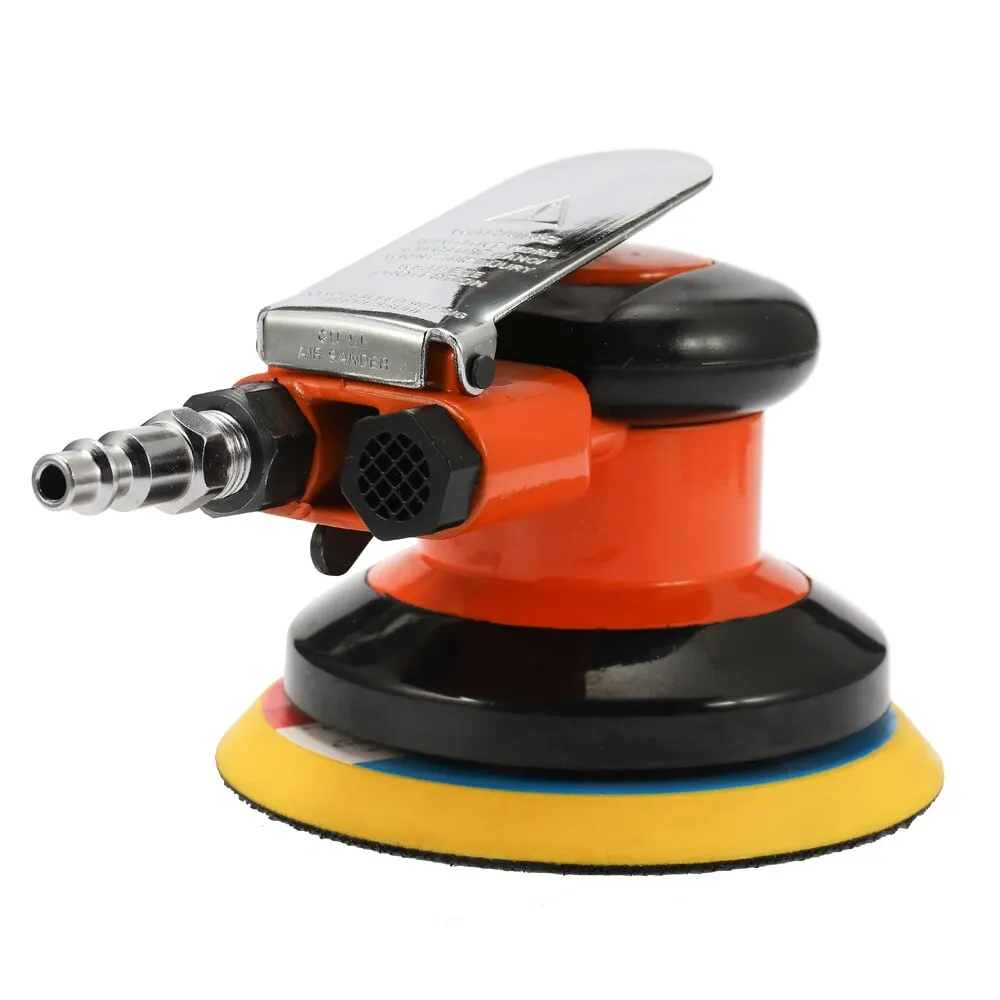 Air Orbital Sander Polisher for 5 inch 125mm Pad Pneumatic Power Tool