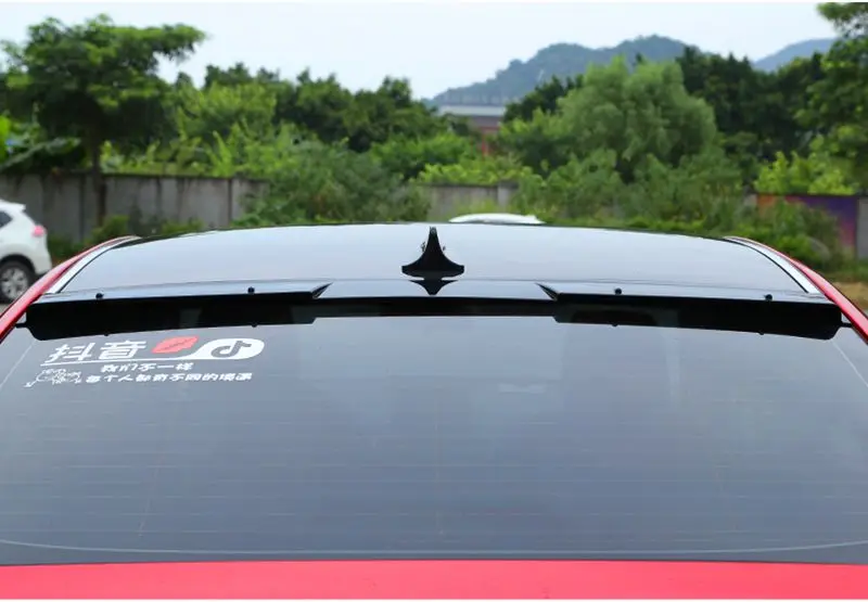 Для Mazda 6- спойлер atenza Высококачественный ABS спойлер из материала для Mazda 6 atenza черный спойлер на крыше