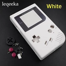 5 шт./лот полный корпус Оболочка Чехол для Gameboy классический 1989 ГБ dmg консоль белый