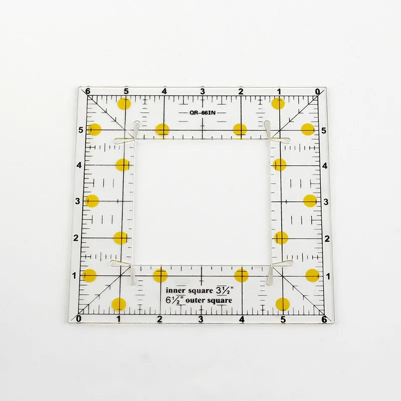 

Transparent Quilting Sewing Patchwork Ruler Cutting Tools Acrylic Thick Tailor's Sewing Ruler Diy Apparel Sewing Tools supplies