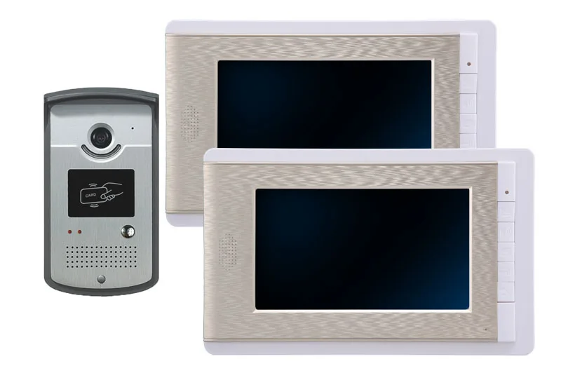 7 Inch Metal font b Camera b font 1V2 Wired Intercom Video font b Door b
