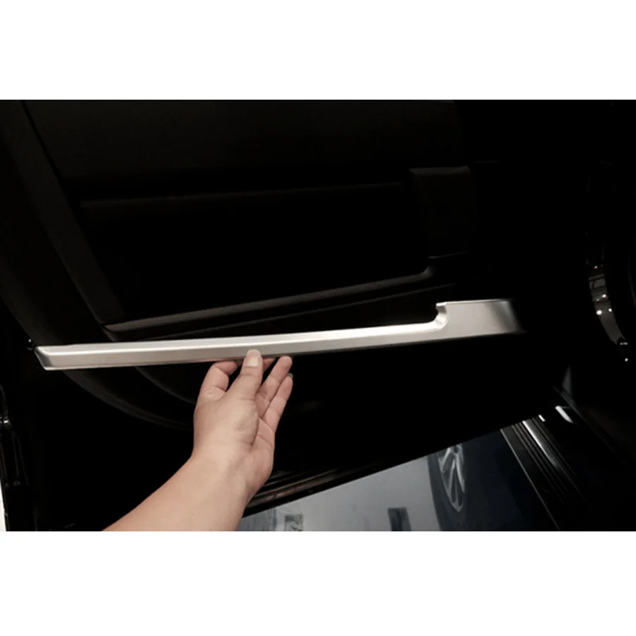 

Подходит для Land Rover Range Rover Vogue 2013-2017, декоративные полоски для внутренней двери автомобиля, декоративная накладка из АБС-пластика, 4 шт.