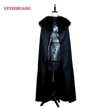 

VEVEFHUANG halloween costumes for men adult games song of ice and fire game fancy suit cosplay of thrones jon snow costume men