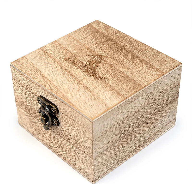 relogio masculino BOBO BIRD Watch Men Luxury Stylish Wood Watches Timepieces Chronograph Military Quartz Men's Gift
