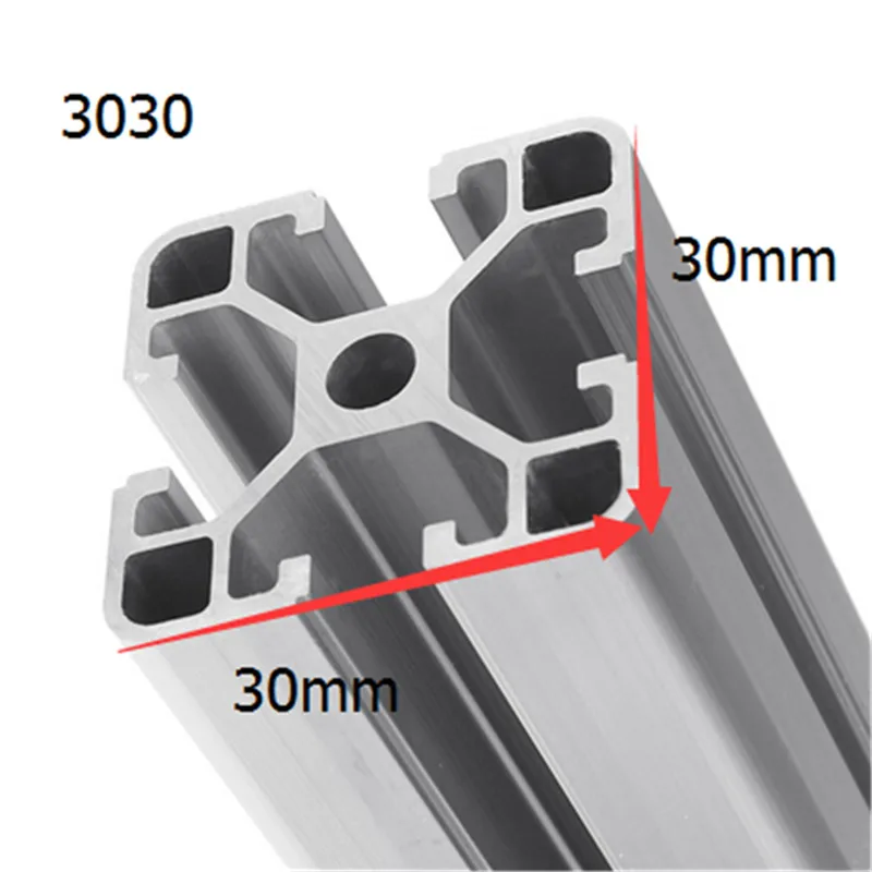 

400mm Length 3030 T-Slot Aluminum Profiles Extrusion Frame For CNC 3D Printer Lasers Stands Furniture Plasma DIY