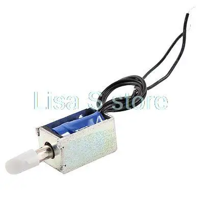 

1mm/40g 3mm/10g Wired Pull Type Spring Plunger Solenoid Electromagnet DC 4.5V