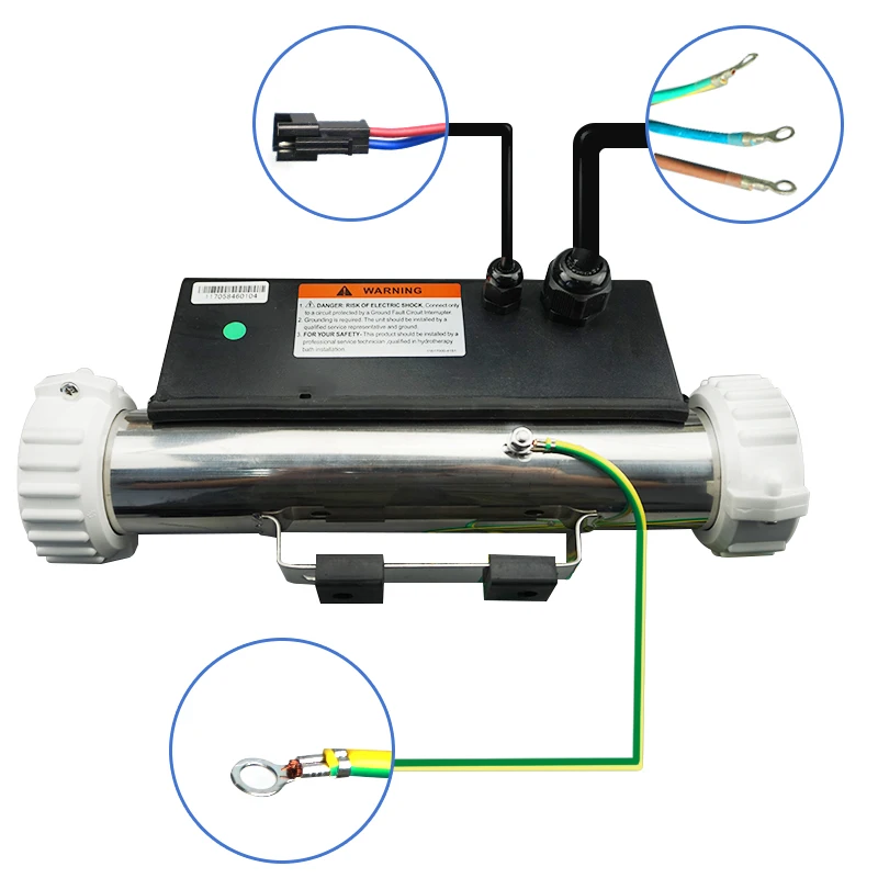 3KW Straight LX spa tub heater with Pressure Switch H30R1,LX SPA Pool