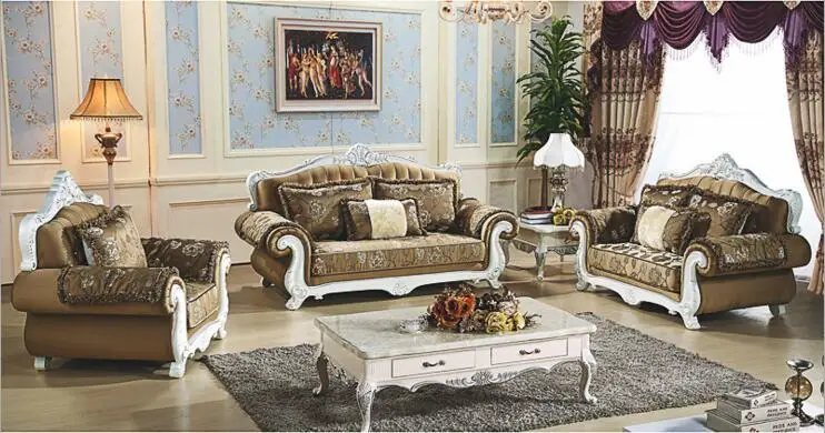 النسيج أريكة غرفة المعيشة الأثاث الحديث الأوروبي قطاعات أريكة مجموعة a1258