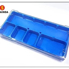 1 шт. пластиковые сверхдлинные пылезащитные часы коробка для хранения деталей для ремонта часов