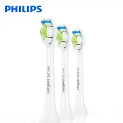 100% натуральная Philips электрическая звуковая Зубная щётка головы HX6063 с HX3226/HX6730/6721/9352/HX9362