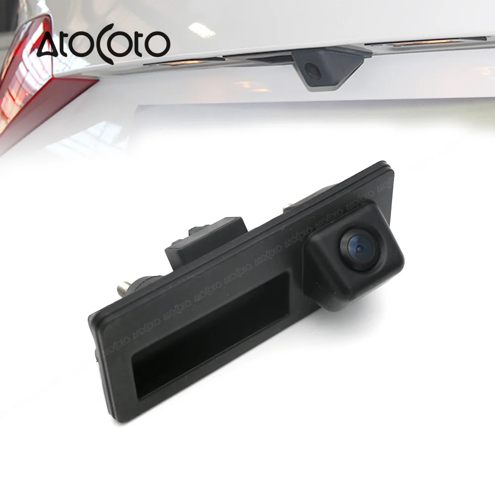 

CCD HD Car Trunk Handle Camera Rear View Camera for Audi A4 A5 S5 Q3 Q5 Reverse Rear Parking Camera
