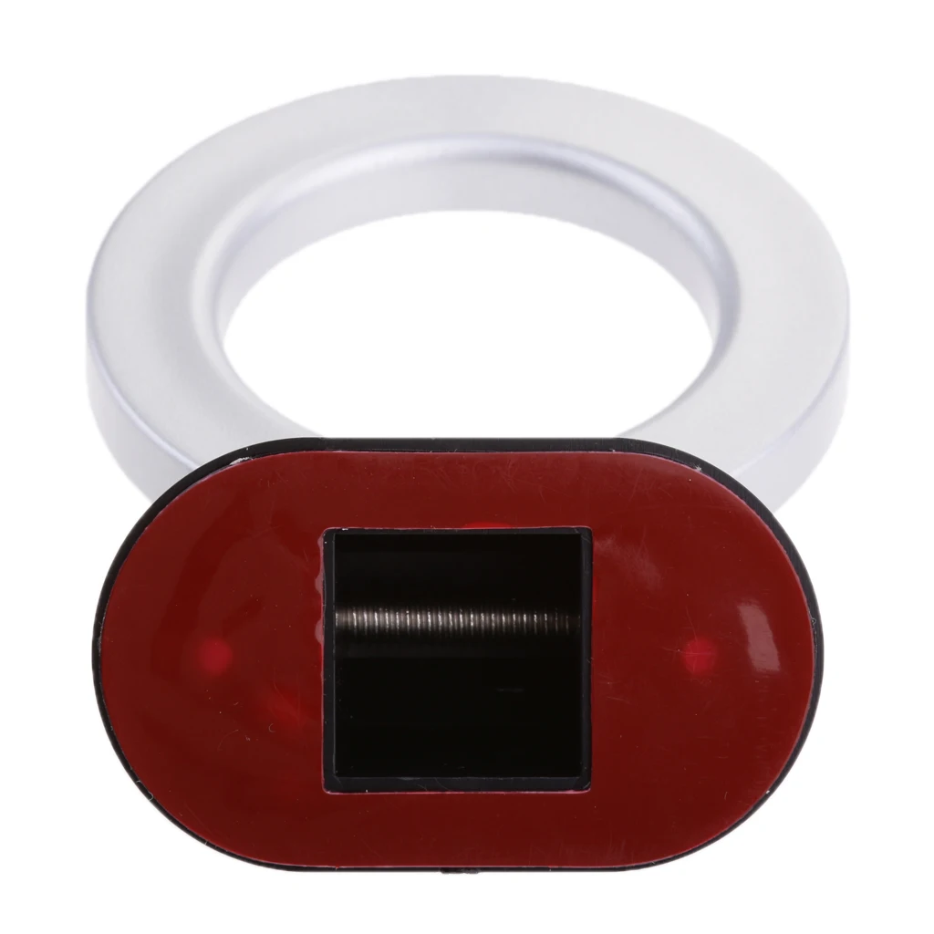 Racing Tow Hook Ring for Car SUV Front Rear Bumper Decoration ONLY ABS Plastic Apply Onto Bumper
