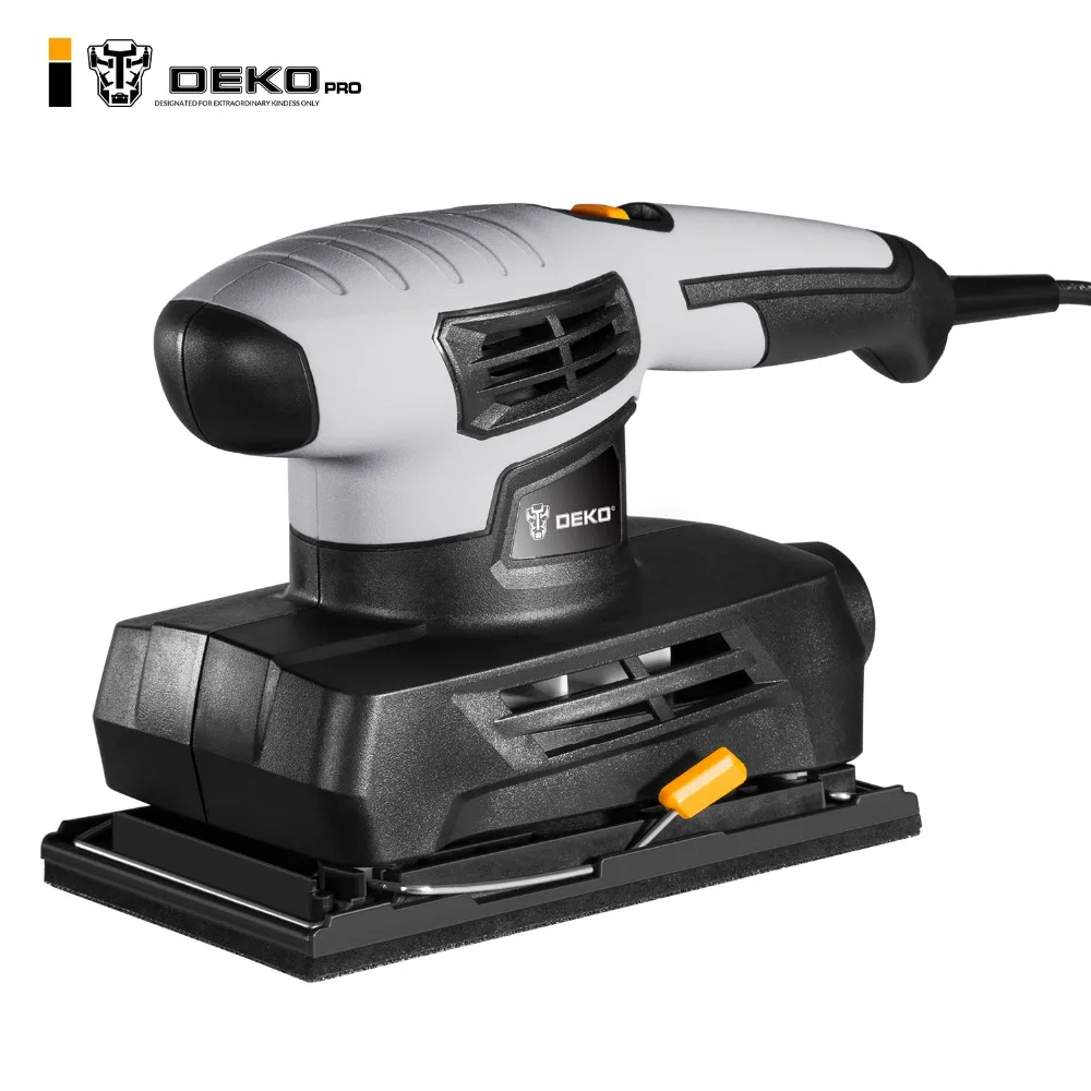 

DEKO Sheet Sander with 15 Sheets of sandpaper and Dust exhaust