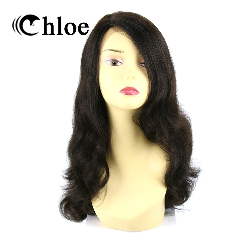 

Chloe 100% Human Hair Wigs Body Wave Brazilian Virgin Hair Lace Frontal Wigs Density 130% Free Shipping