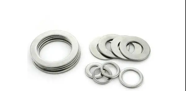 

5pcs M14 M16 M18 Titanium flat gasket round gaskets washer washers