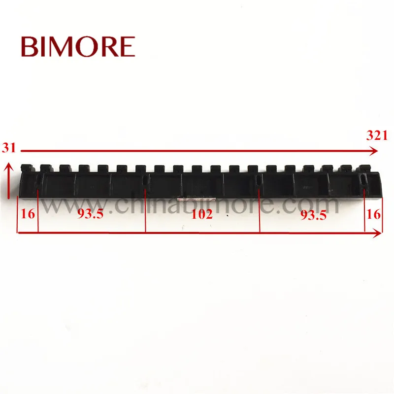 

20 pieces XAA455K1 BIMORE Escalator Demarcation Length 321mm Width 31mm Thickness 38mm