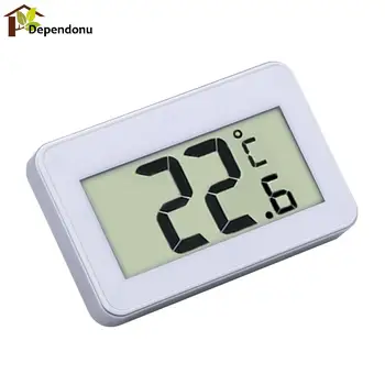 

Mini LCD Digital Thermometer Temperature Meter Indoor Electronic Temperature Meter Instrument with Magnet Hook for Refrigerator