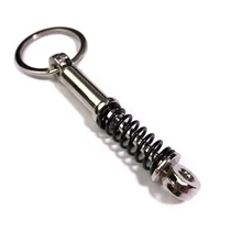 Автомобильный Брелок с подвеской, брелок с кольцом, коиловер, пружинный амортизатор для Audi, VW, Toyota, Kia, Nissan, BMW, Renault, Kia
