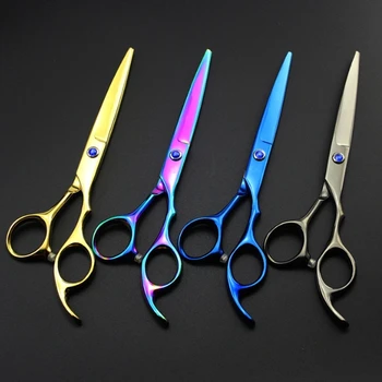

Professional Japan 440c 6cr13 steel 5.5 inch classic cutting & thinning hairdressing scissor shears barber hair scissors set