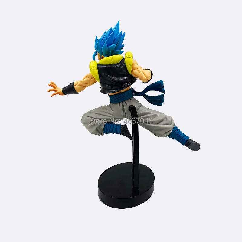 Аниме Super Saiyan Blue in Gogeta VS Broli экшн фигурка ПВХ модели игрушки 23 см|Игровые фигурки и