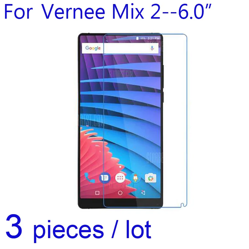 Для Vernee Mix 2/M5 LCD Guard 3 шт./упак. Глянцевая Прозрачная/матовая/нано Взрывозащищенная