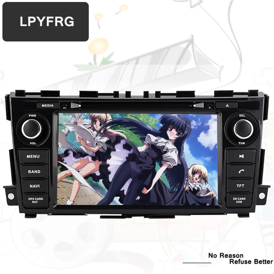 Excellent Android 9.0 Car Dvd Player For NISSAN Teana Altima 2014 2015 2016 2017 Car GPS NAVI Navigation System Radio Stereo DVD BT AUX HD 2