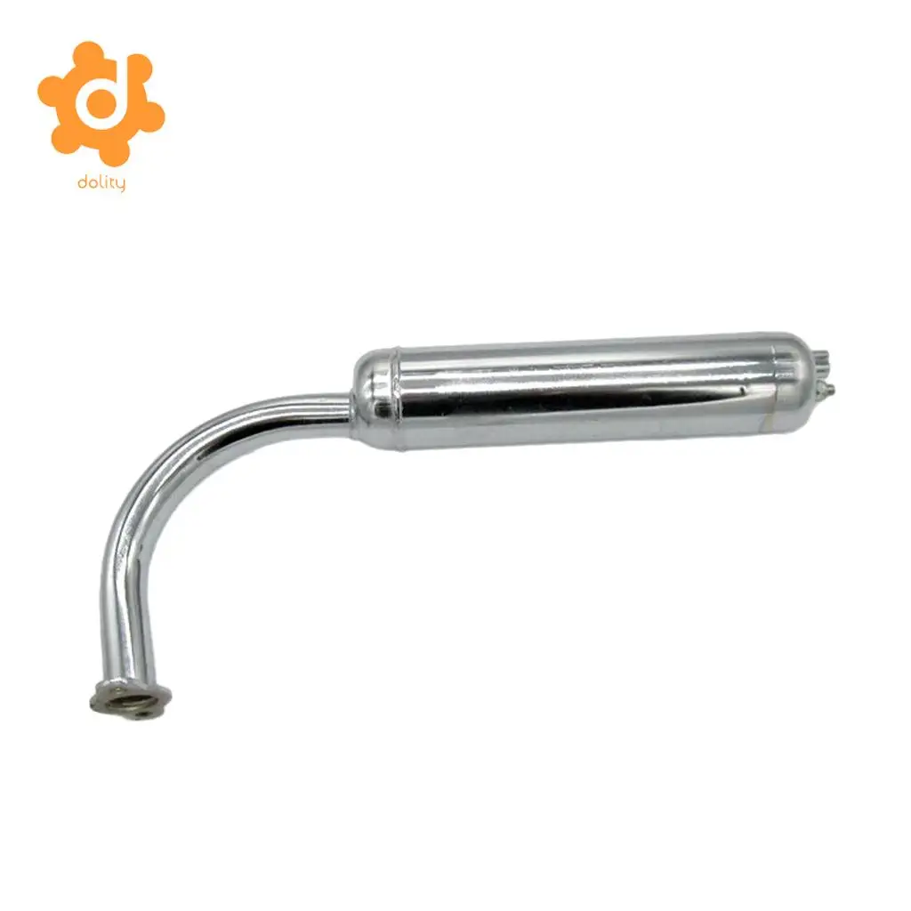 Exhaust Pipe Muffler 48cc 66cc 70cc 80cc Motorised Motorized Bicycle Engine