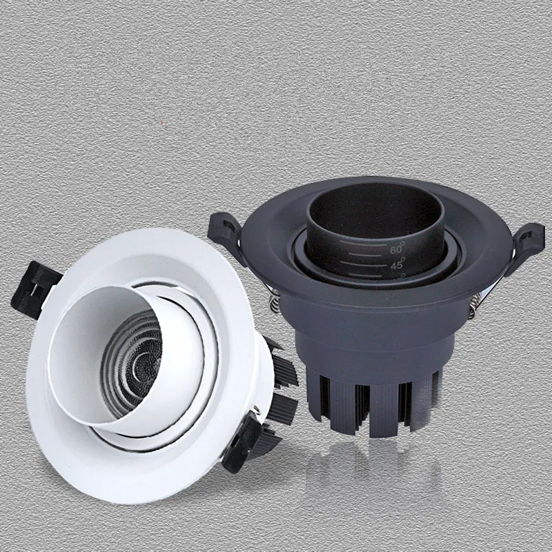 

Dimmable Led downlight light COB Focusing Spot Light Bulb 5w 7w 9w 12w 85-265V LED Lamp ceiling recessed Lights Indoor Lighting