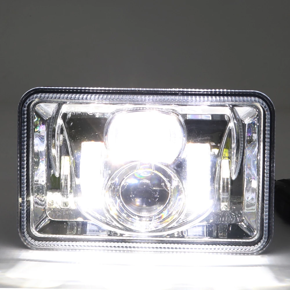 4x6 &quotLED H4 прожекторная фара для Honda XR650 XR250 XR400 Suzuki Светодиодная лампа