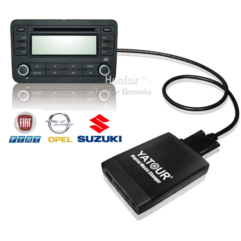 

Yatour car digital music changer For Fiat Sedici suzuki sx4 Grand Vitara Opel Agila YT-M06 USB MP3 SD AUX adapter CD Changer