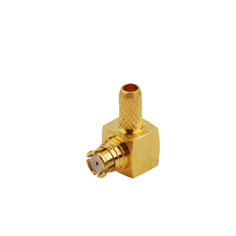 US $119.50 Superbat 50pcs SMP Crimp Jack Female Right Angle Connector for Coaxial Cable RG174 RG178 LMR100