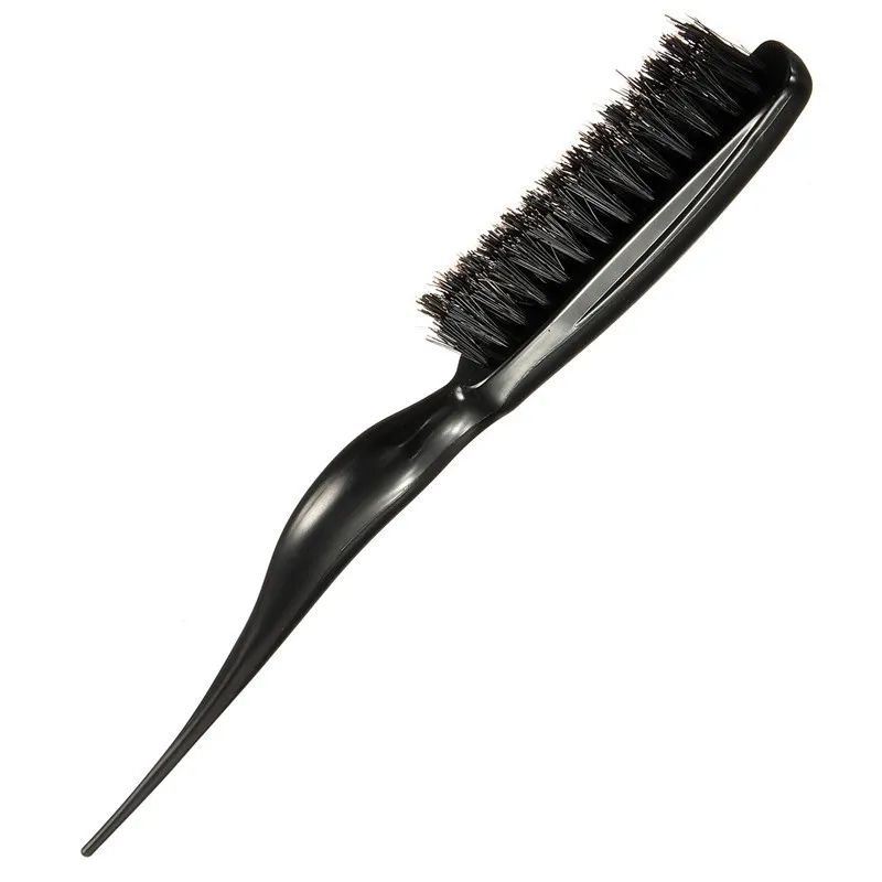 Профессиональный салон черный волос Расчёски для волос гребень 1 шт. Slim Line теребят расчесывать Кисточки Красота DIY Kit Инструменты для