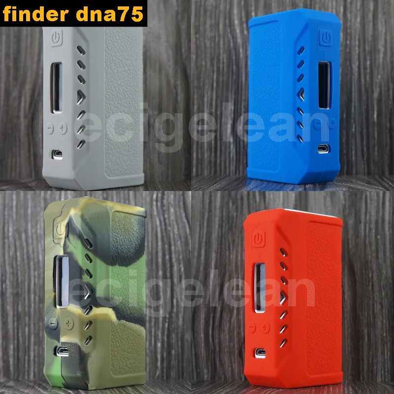 DHL 30 шт. * Finder dna75 mod силиконовый чехол с 12 видов цветов VS smok al85/istick Пико двойной/RX300 /RX