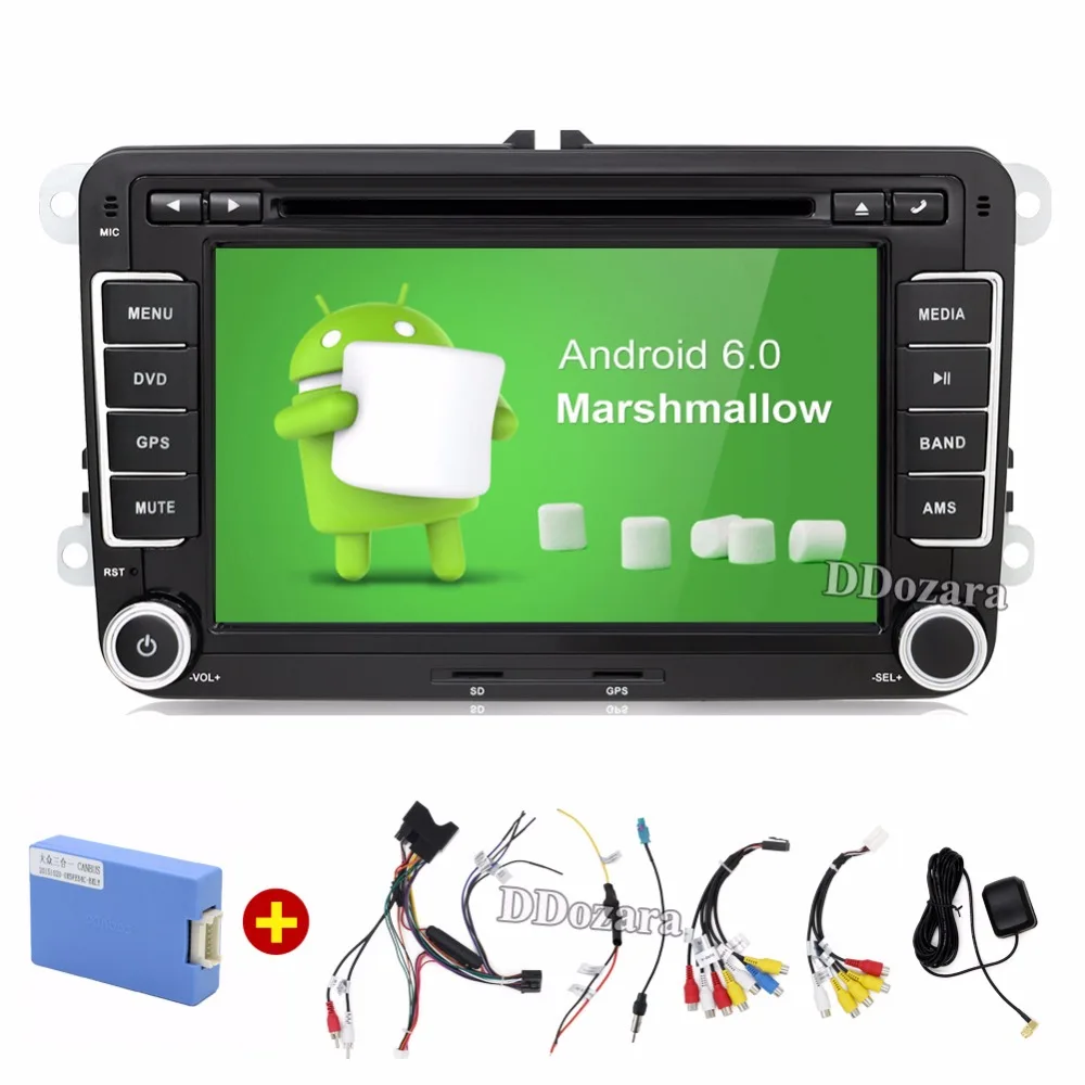 imágenes para Quad Core Android 6.0 2Din 7 Pulgadas de Coches Reproductor de DVD para VW GOLF 5 6 POLO PASSAT CC JETTA TIGUAN TOURAN EOS SHARAN SCIROCCO CADDY imágenes para Quad Core Android 6.0 2Din 7 Pulgadas de Coches Reproductor de DVD para VW GOLF 5 6 POLO PASSAT CC JETTA TIGUAN TOURAN EOS SHARAN SCIROCCO CADDY