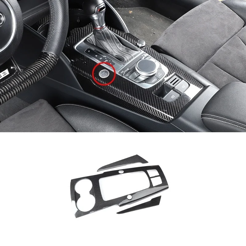 

Control System Air Conditioner Interior Excent Modified Auto Decorative Sticker Strip Bright Sequins 14 15 16 17 18 FOR Audi RS3