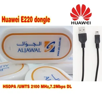 

Lot of 6pcs HUAWEI E220 3G HSDPA USB MODEM 7.2Mbps wireless support Android tablet Pc, DHL Shipping