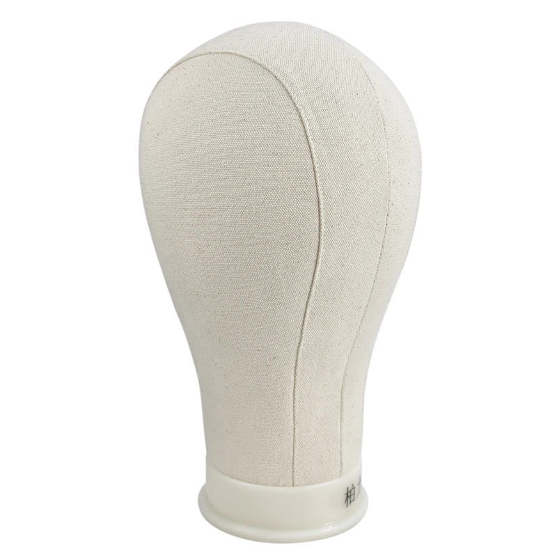 Factory Outlet Canvas Block Mannequin Head low prices , best quality Canvas Head wig display mannequin head hot sale (2)