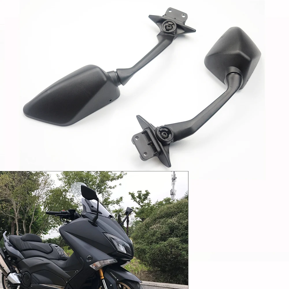

Rearview Mirrors Side For Yamaha TMAX 530 Rear view mirror View Side Mirror T-MAX 530 TMAX530 2012 2013 2014