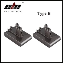2 PCS Eleoption Replacement Power Tool Battery 22 2V 2 0Ah 2000mah Li ion Type B