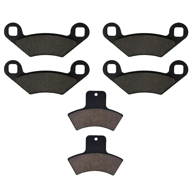 Cyleto Front and Rear Brake Pads for POLARIS 400 Scrambler 4 x 4 1998 1999 2000 2001 2002//500 Scrambler 4 x 4 1998 1999 2000 2001 2002 2003 2004