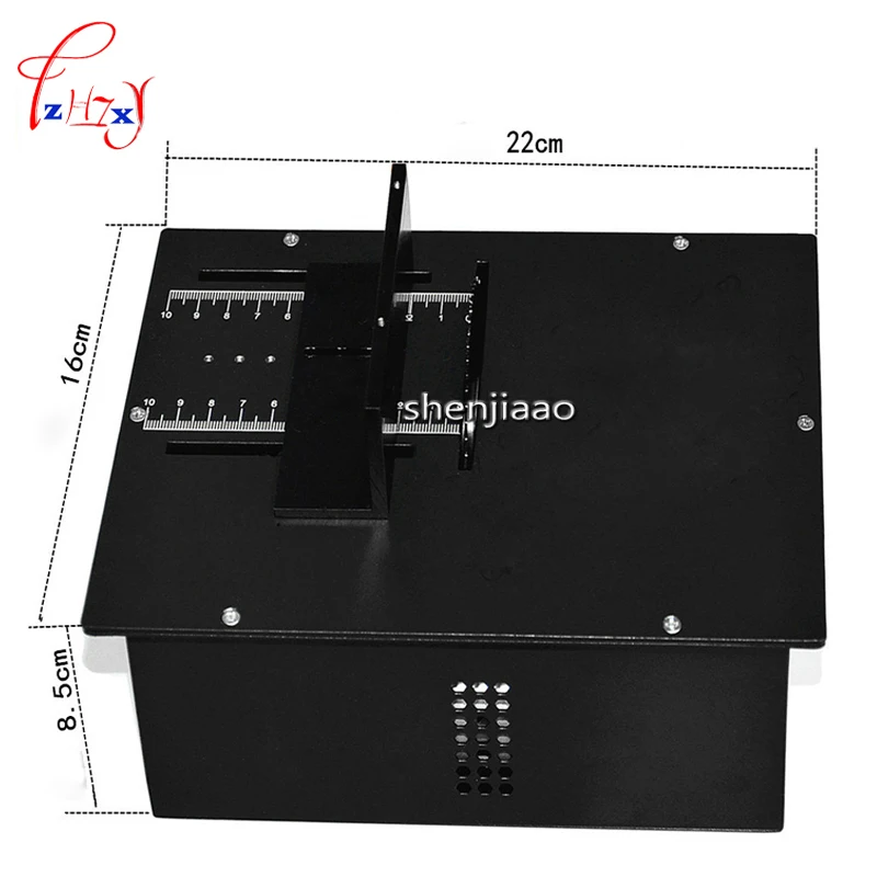 1PC Mini Table Saw Handmade Woodworking Banister Saw Model FAI BY YOU Seen Cut Saw Machines DC 12-24V 5000 RPM Metal Structure